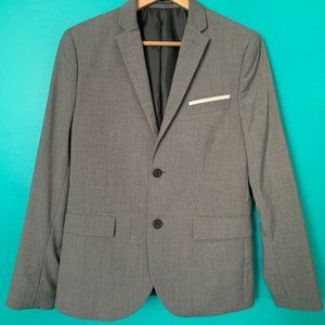 H&M Slim Fit Gray Blazer (38R)